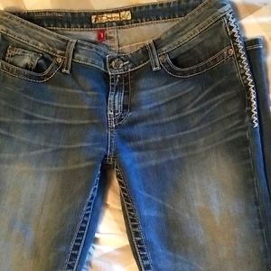 Womens Blue Jeans (Style:Sabrina)